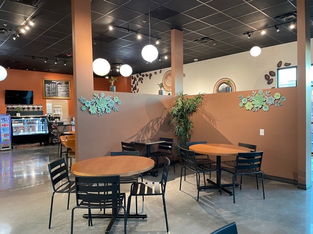 additional seating area in a private nook