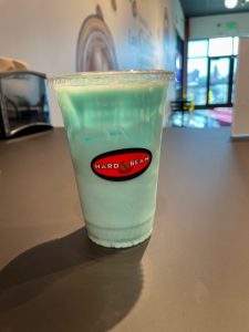 blue raspberry cream soda